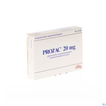 Prozac pulvules 28x20mg