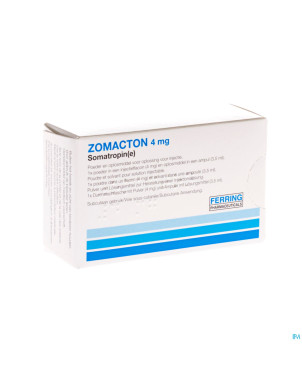 Zomacton fl inj 1x 4 mg+solv