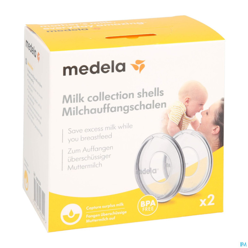 Medela bol recuperation lait maternel 1 paire
