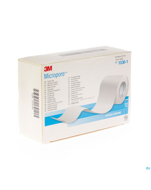 Micropore 3m 25,0mmx9,1m nouv.derouleur   1530p-1d