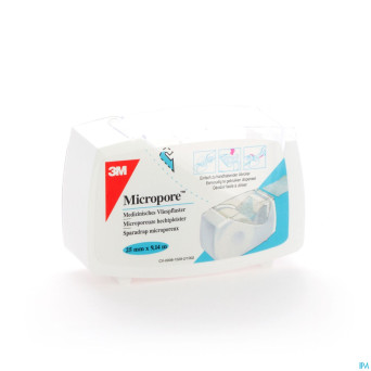 Micropore 3m 25,0mmx9,1m nouv.derouleur   1530p-1d