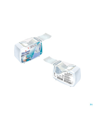 Micropore 3m 12,5mmx9,1m nouv.derouleur   1530p-0d