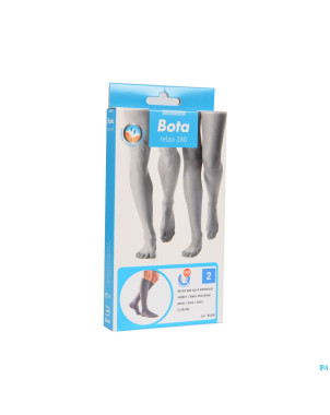 Bota relax 280 bas jarret gris n2 2