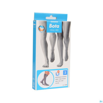 Bota relax 280 bas jarret gris n3 2