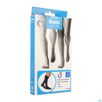 Bota relax 280 bas jarret noir n3 2