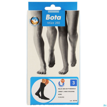 Bota relax 280 bas jarret noir n3 2