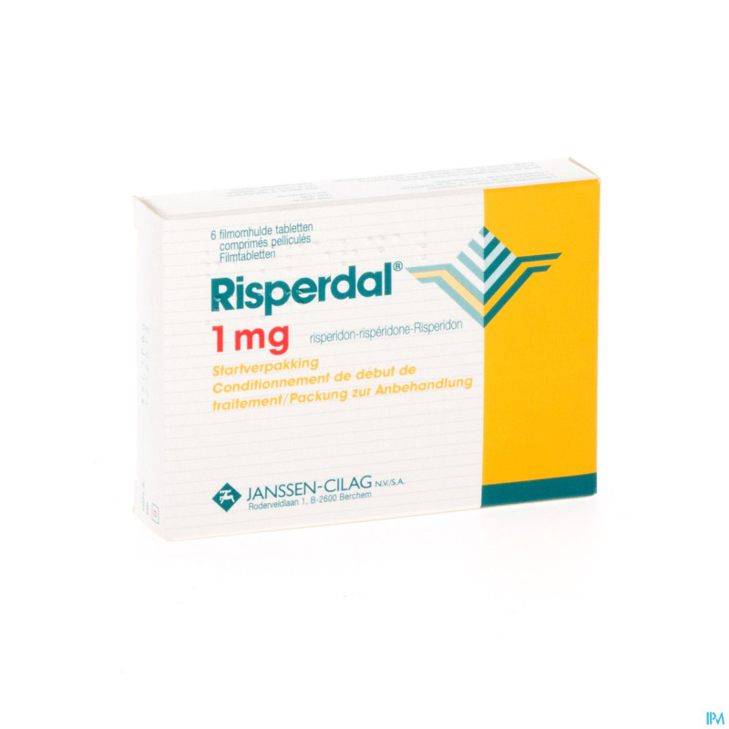 Risperdal comp pell   6 x 1 mg