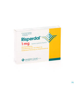 Risperdal comp pell   6 x 1 mg