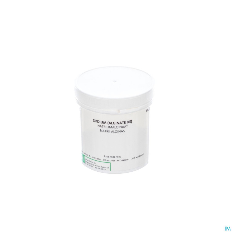 Na alginate ph.eur vrac    100g aca