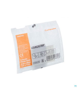 Leukostrip    4,0mmx 38mm 8 strips  1 66002876