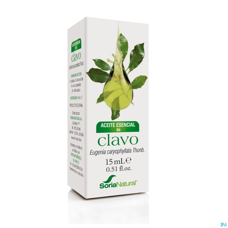 Soria eugenia caryophyll    huile ess 15ml