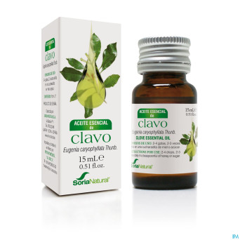 Soria eugenia caryophyll    huile ess 15ml