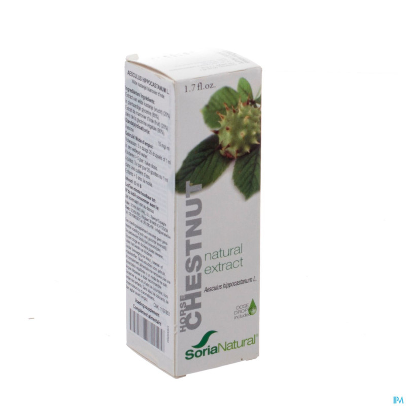 Soria aesculus hippocastanum    extr.glyc 50ml