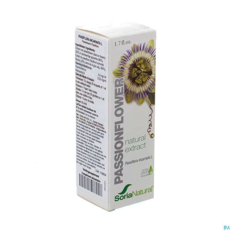 Soria passiflora incarnata    extr.glyc 50ml