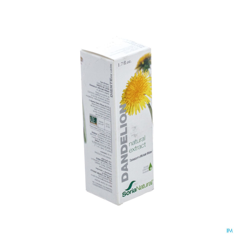 Soria taraxacum officinalis    extr.glyc 50ml