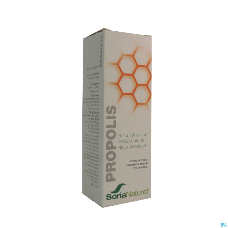 Soria propolis    extrait propyleenglycol 50ml