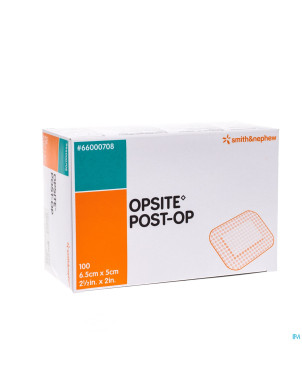 Opsite post op n    6,5cmx 5,0cm 100 66000708