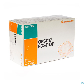 Opsite post op n    6,5cmx 5,0cm 100 66000708