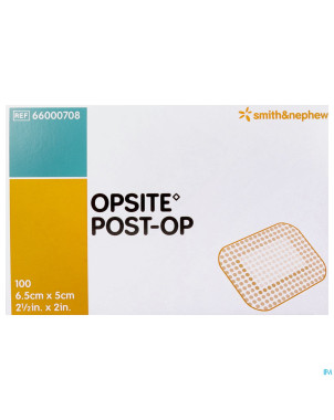 Opsite post op n    6,5cmx 5,0cm 100 66000708