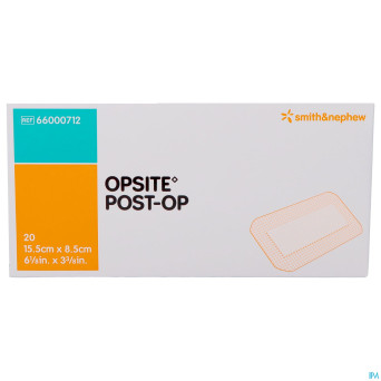 Opsite post op    15,5cmx 8,5cm  20 66000712