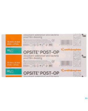Opsite post op    15,5cmx 8,5cm  20 66000712
