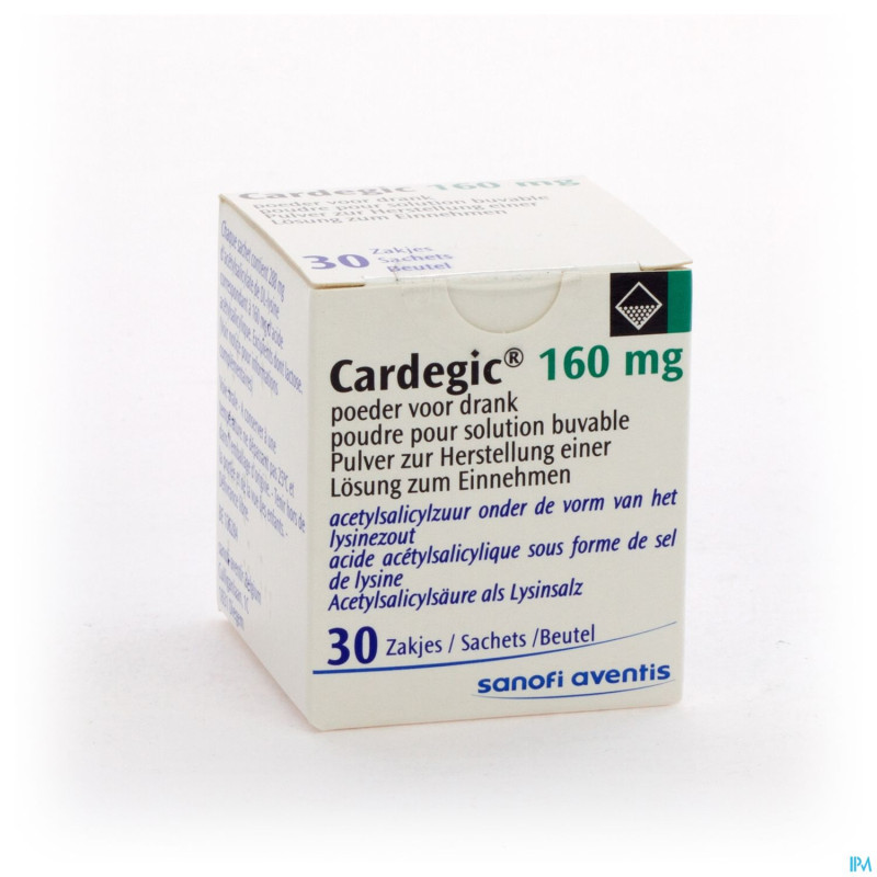 Cardegic 160 sach 30x160mg