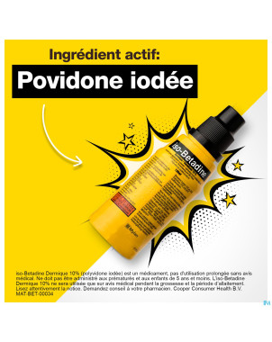 Iso betadine derm 10% 125ml