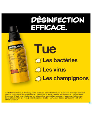 Iso betadine derm 10% 125ml