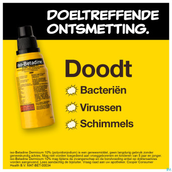 Iso betadine derm 10% 125ml