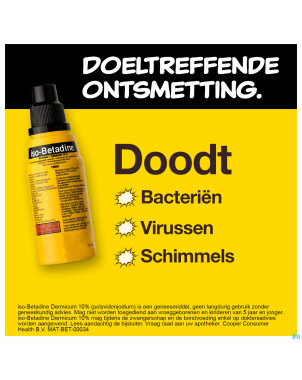 Iso betadine derm 10% 125ml