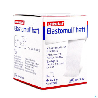 Elastomull haft bande fix. cohesif  6cmx4m 4547100
