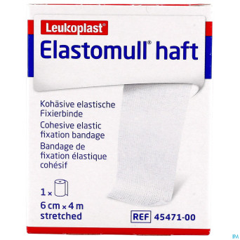 Elastomull haft bande fix. cohesif  6cmx4m 4547100