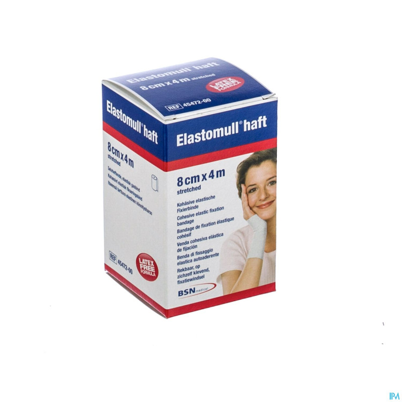 Elastomull haft bande fix. cohesif  8cmx4m 4547200