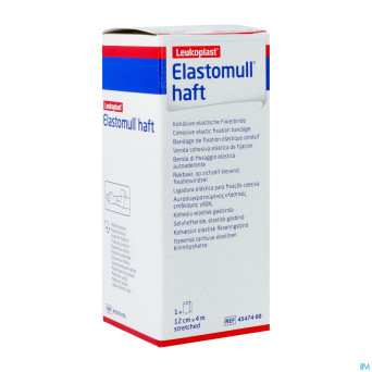 Elastomull haft bande fix. cohesif 12cmx4m 4547400