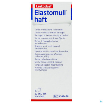 Elastomull haft bande fix. cohesif 12cmx4m 4547400