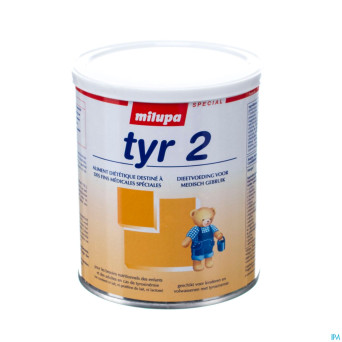 Milupa tyr 2 500g   +12 mois/maand