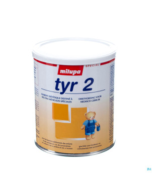 Milupa tyr 2 500g   +12 mois/maand