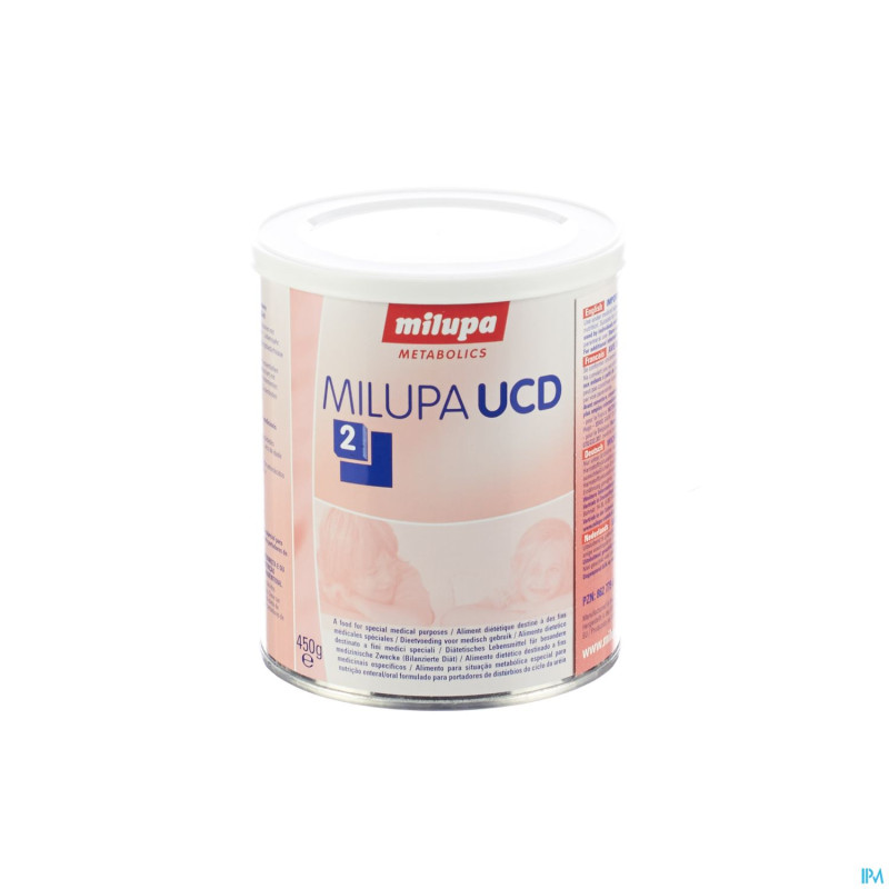 Ucd 2 milupa  450g   +12 mois/maand