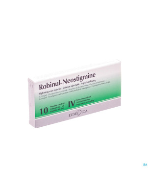 Robinul neostigmine amp 10x1ml