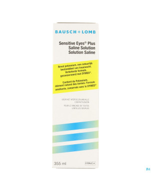 Bausch lomb sensit. eye saline 360ml