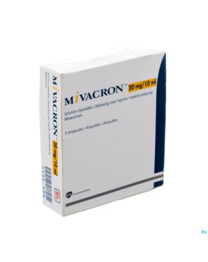 Mivacron amp 5 x 10ml 2mg/ml