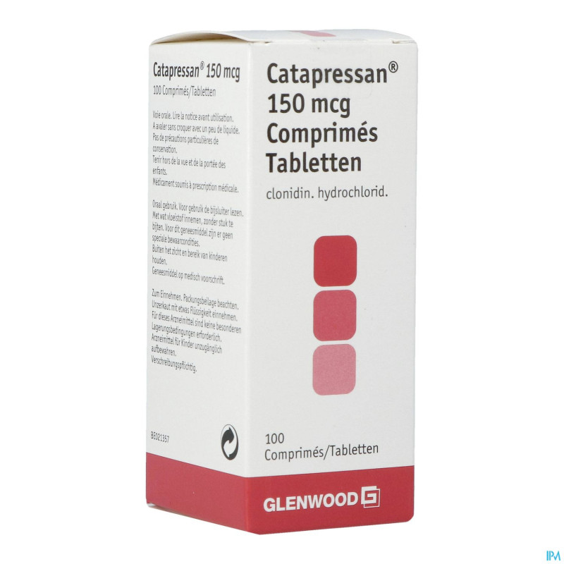 Catapressan 150 comp 100x0,150mg