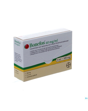 Bonefos amp sol perf 5  5ml 60mg/ml