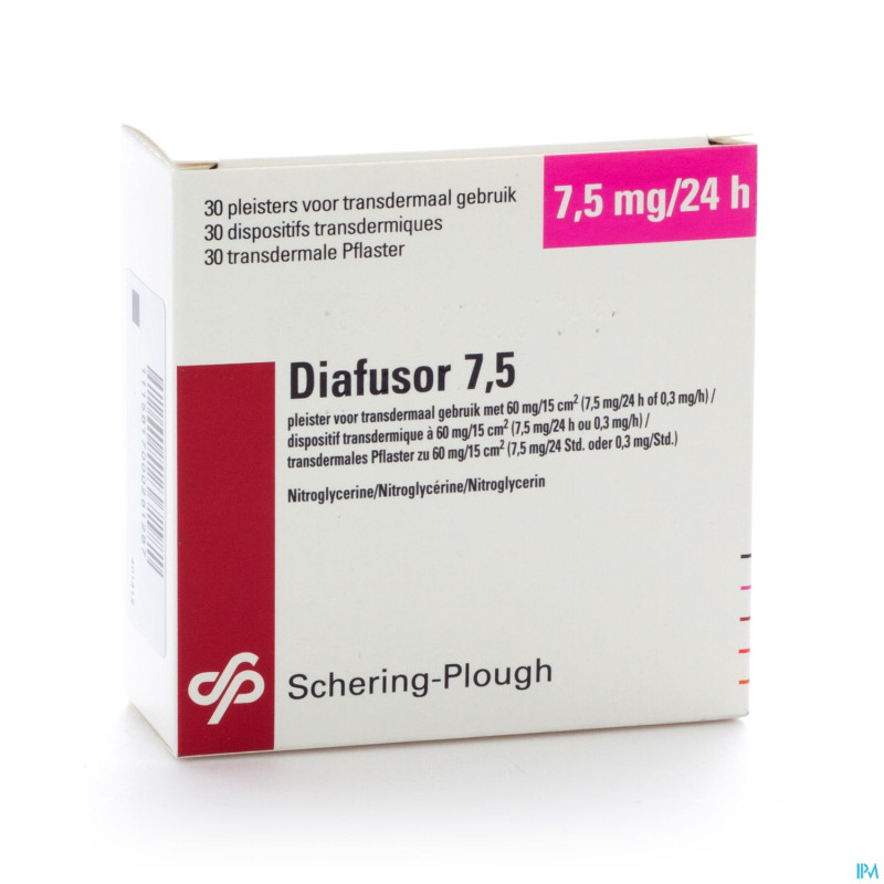 Diafusor  7,5 7,5mg/24h syst 30x 60mg/15cm2