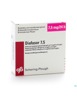 Diafusor  7,5 7,5mg/24h syst 30x 60mg/15cm2
