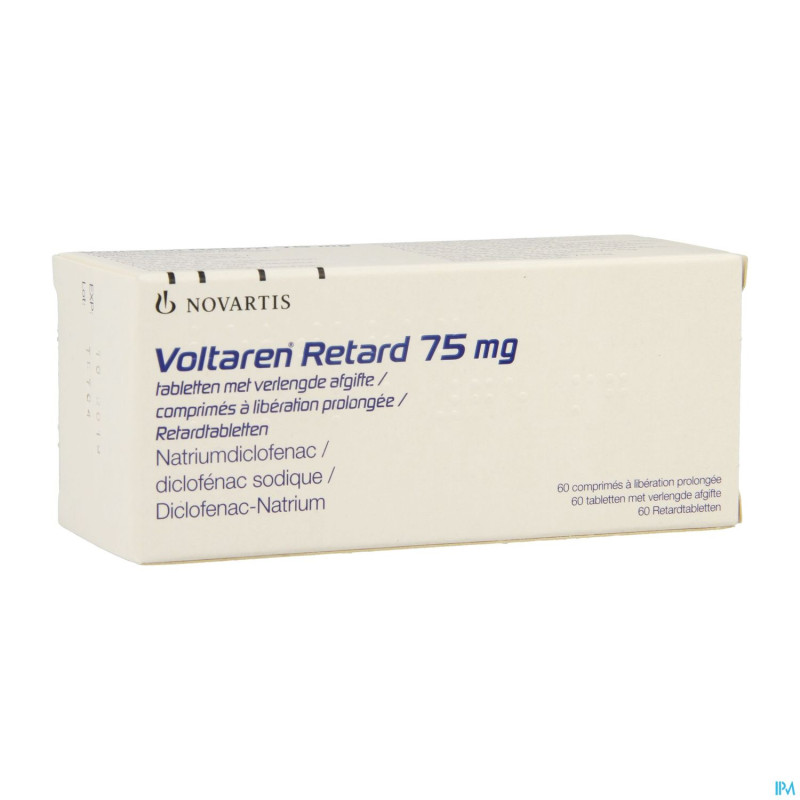 Voltaren retard comp 60 x  75 mg