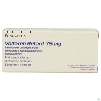 Voltaren retard comp 60 x  75 mg