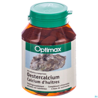 Ca huitres    comp 90x1250mg optimax