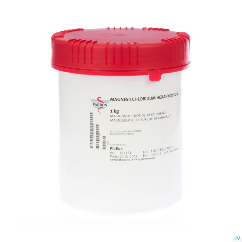 Mg chlorure 6h20    1kg fag
