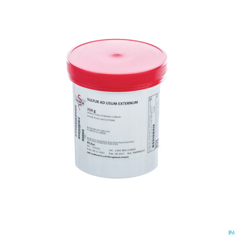 Soufre usage externe    250g fag